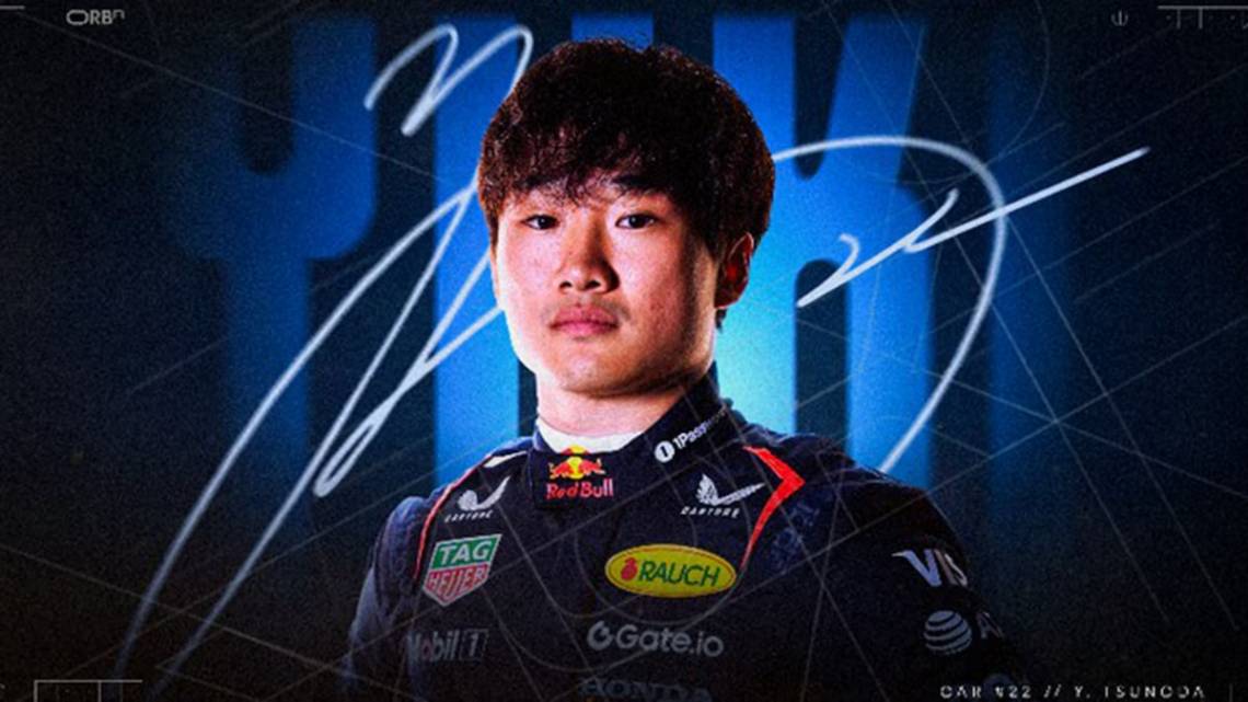 Cambio en Red Bull: Yuki Tsunoda reemplazará a Liam Lawson desde el Gran Premio de Fórmula 1 en Japón