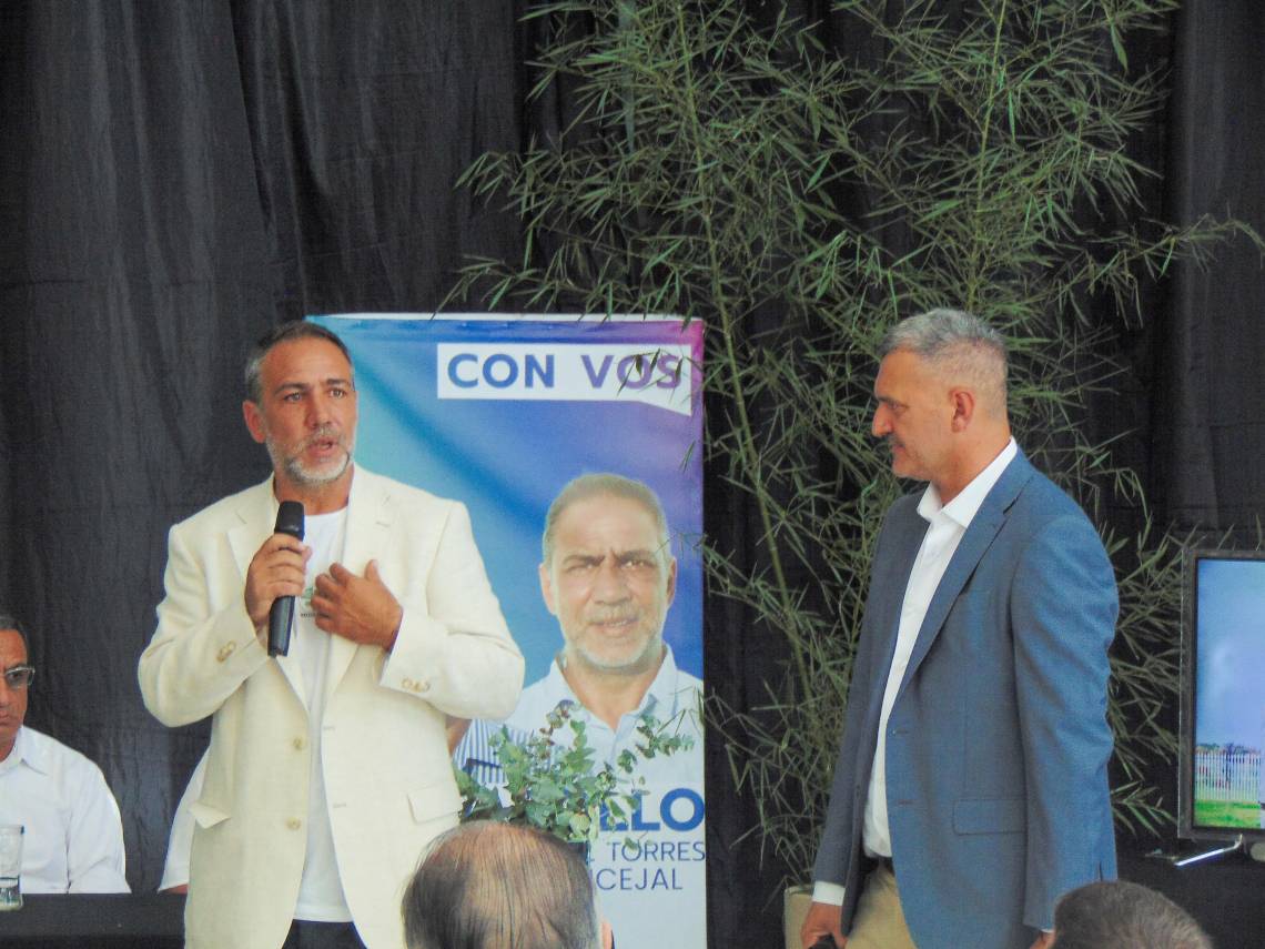 Ramiro Serra y Gustavo López Torres presentaron su Proyecto de Ciudad para Sauce Viejo