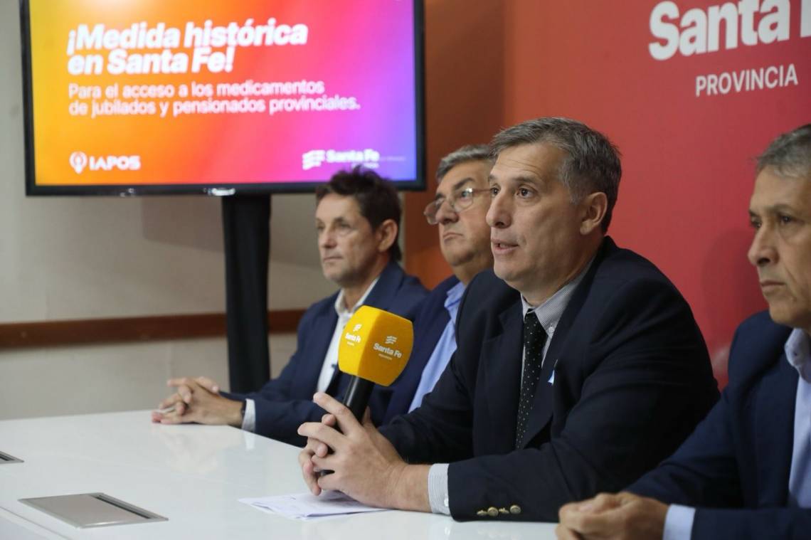 “La eficiencia en la gestión del Iapos permite este beneficio a jubilados provinciales, que no gastarán más del 5% de sus haberes en remedios”