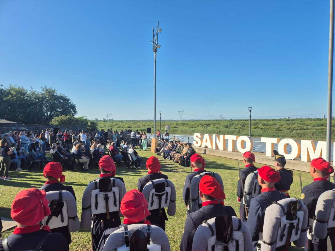 Santo Tomé conmemoró el Día del Veterano de Guerra y de los Caídos en Malvinas