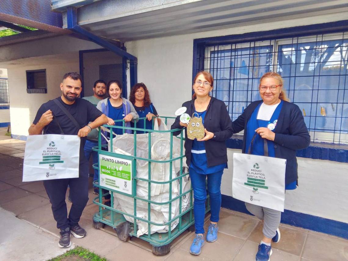 Puntos limpios: nuevos espacios para el reciclaje en escuelas y jardines de la ciudad