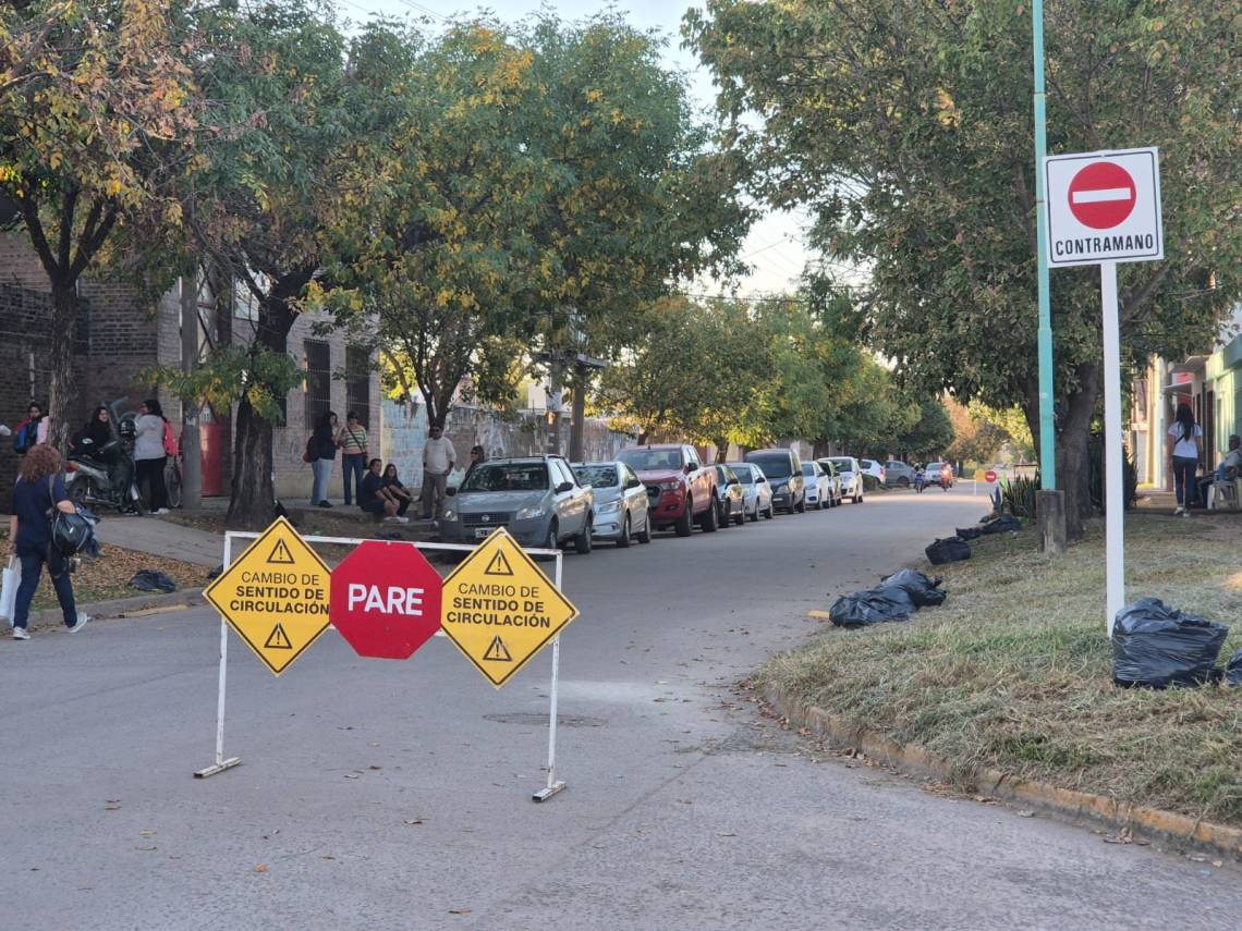 Cambios en el tránsito cerca de la Escuela 340: mano única en tres calles