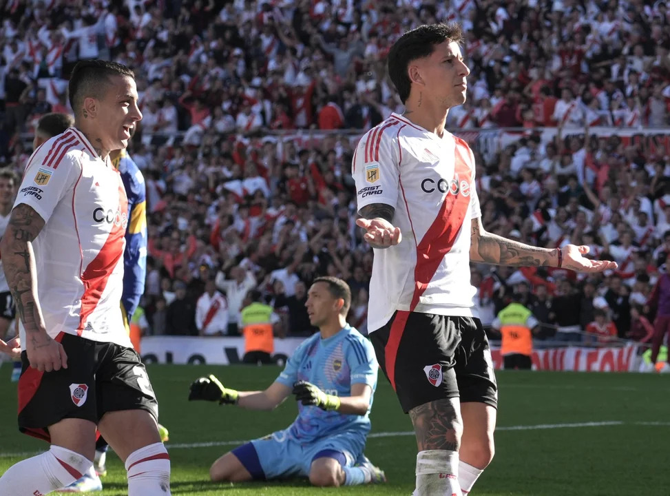 Con un golazo de Mastantuono, River se quedó con el Superclásico ante Boca por el Torneo Apertura