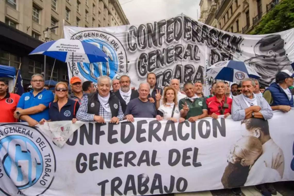 La CGT se moviliza “por el Día del Trabajador y en rechazo al ajuste” del Gobierno Nacional