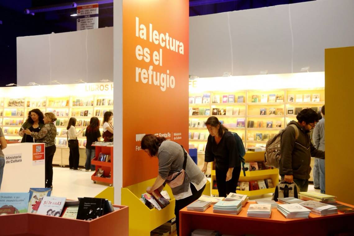 Con más de 70 editoriales, Santa Fe se destaca en la Feria del Libro 2025. (Foto: GSF)