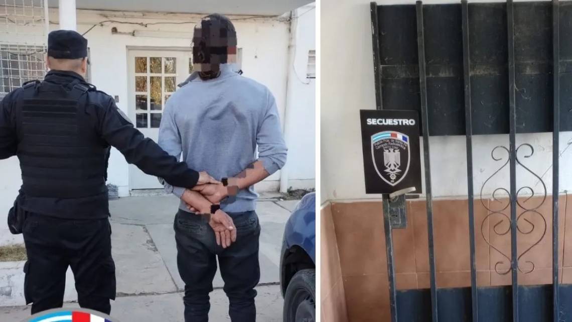Detuvieron a un hombre cuando se llevaba un portón en carro por las calles de la ciudad