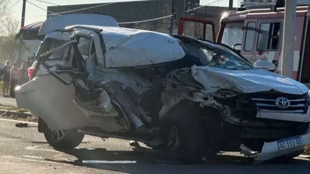 El accidente ocurrió en el kilómetro 5 de la Autovía 19 y obligó a cortar el tránsito durante más de tres horas.