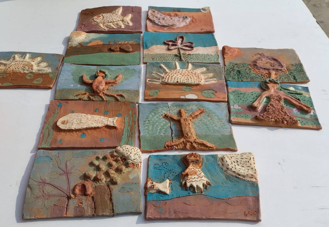 El Museo Arqueológico inaugura la muestra anual del Taller de Cerámica para niños