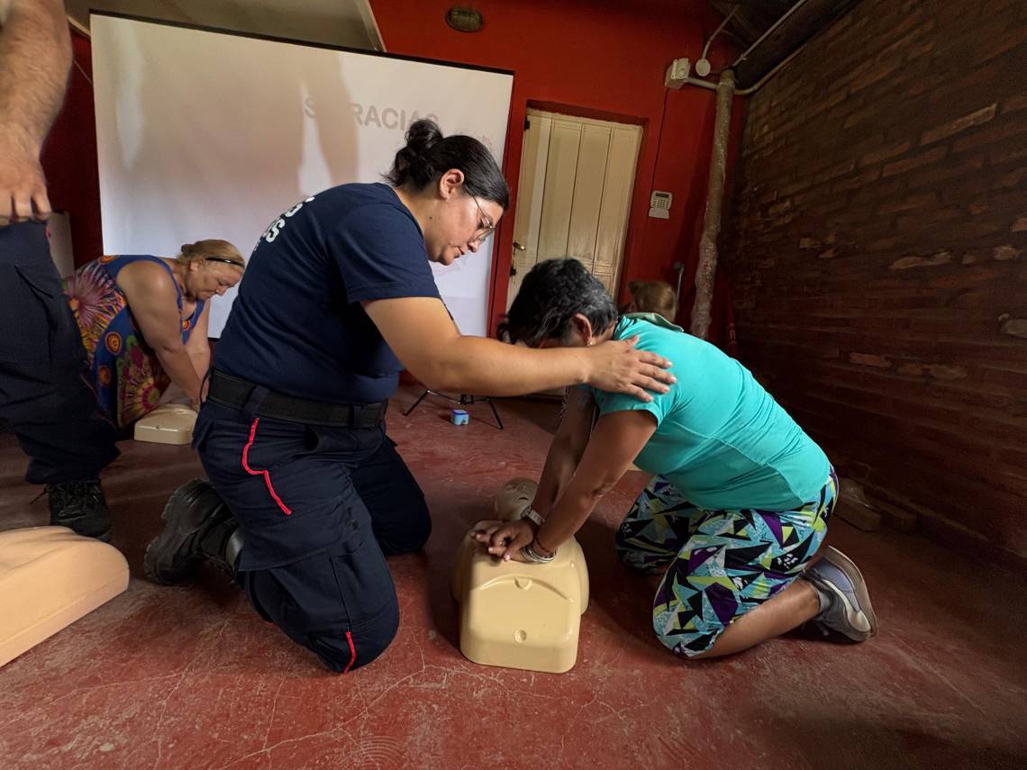 Capacitan en técnicas de RCP y primeros auxilios a adultos mayores