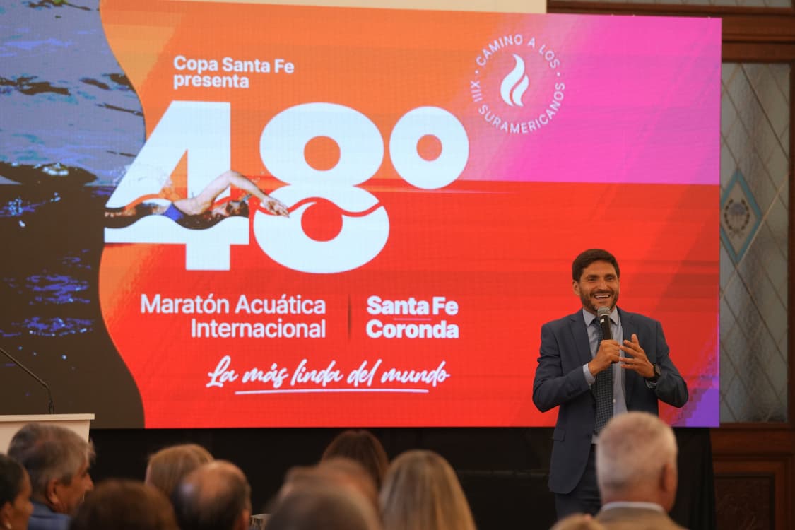 Presentaron la maratón Santa Fe-Coronda y comenzó la cuenta regresiva a su 48ª edición