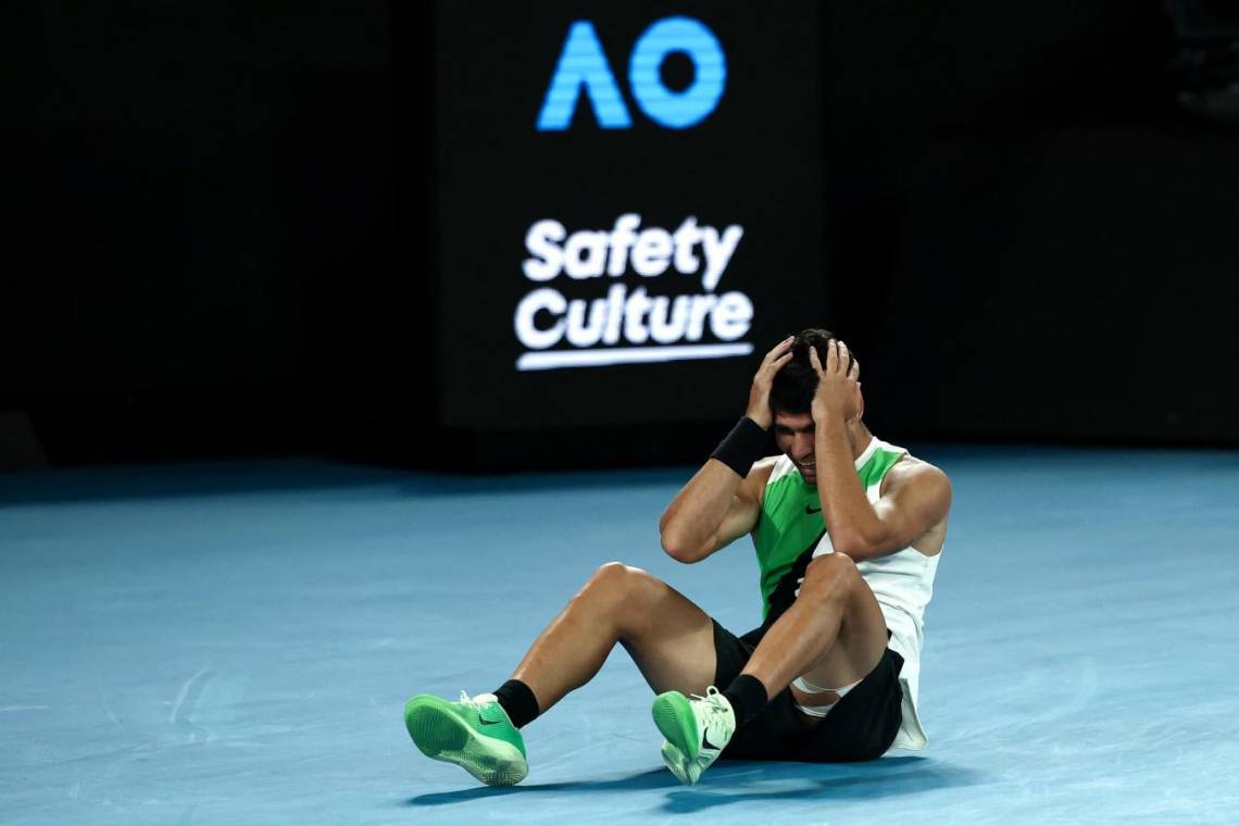 Australian Open: Alcaraz derrotó a Djokovic y se convirtió en el más joven en ganar los cuatro Grand Slam