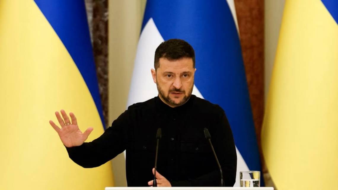 El presidente ucraniano, Volodimir Zelenski. (Foto: Reuters)