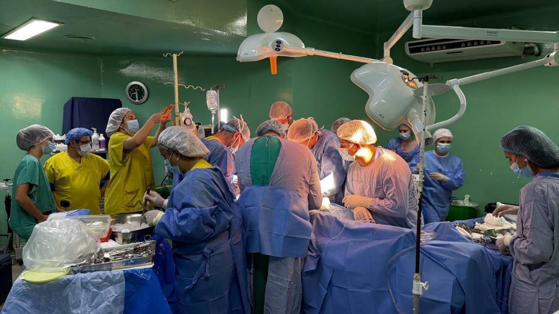 En el Hospital Cullen de Santa Fe se ralizó una donación de órganos de características excepcionales. (Foto: GSF)