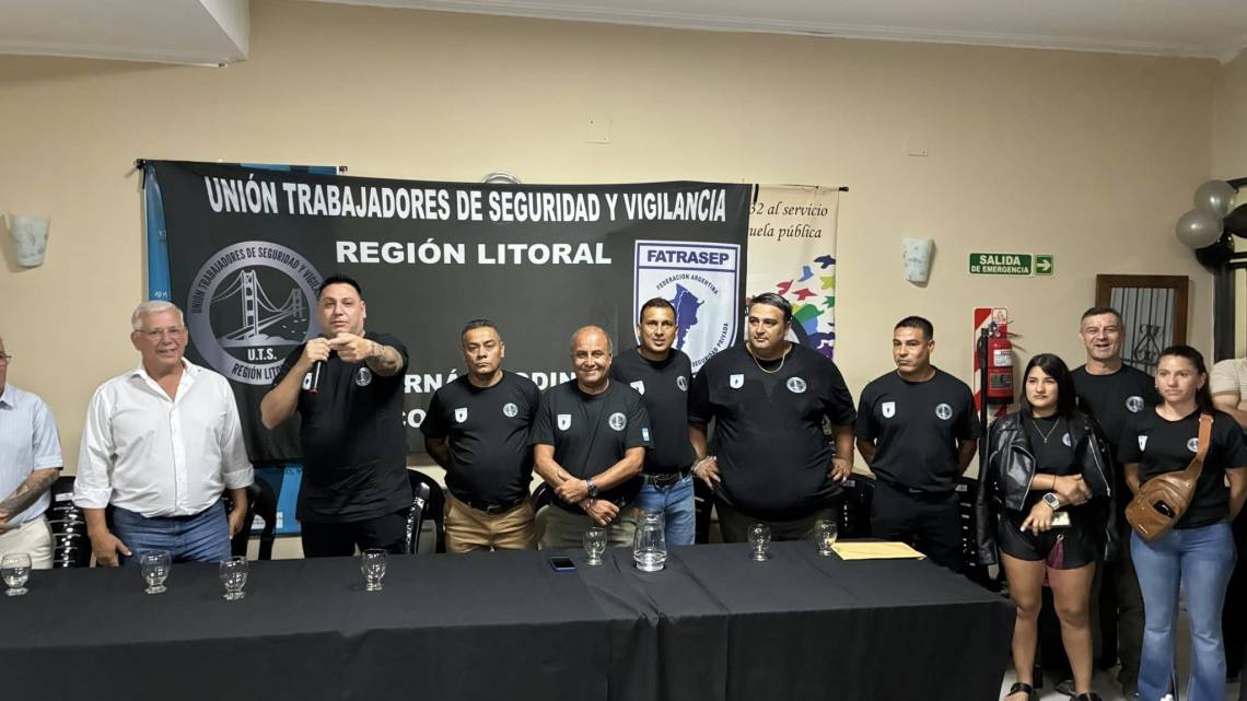 La región suma un nuevo sindicato de seguridad privada impulsado desde Santa Fe
