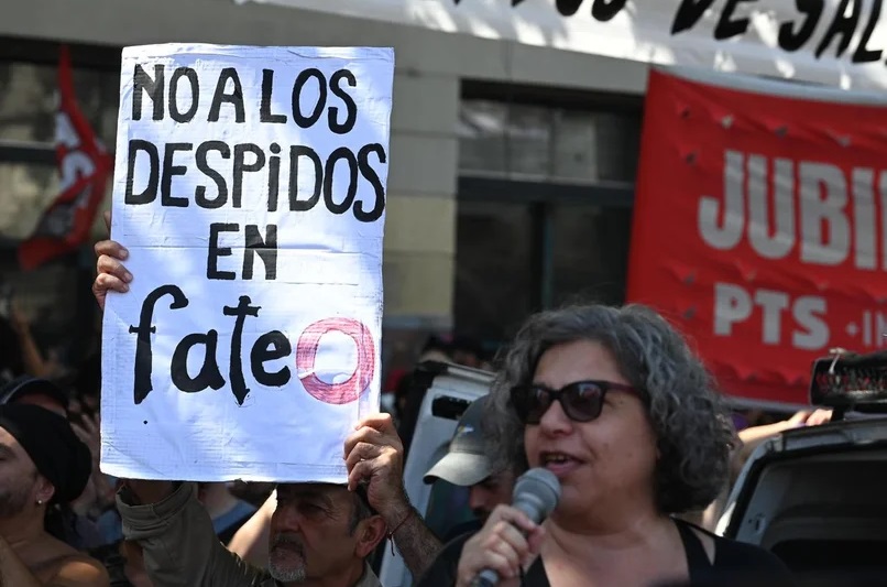 Sin acuerdo en el conflicto de FATE y convocan a una concentración en apoyo a los trabajadores