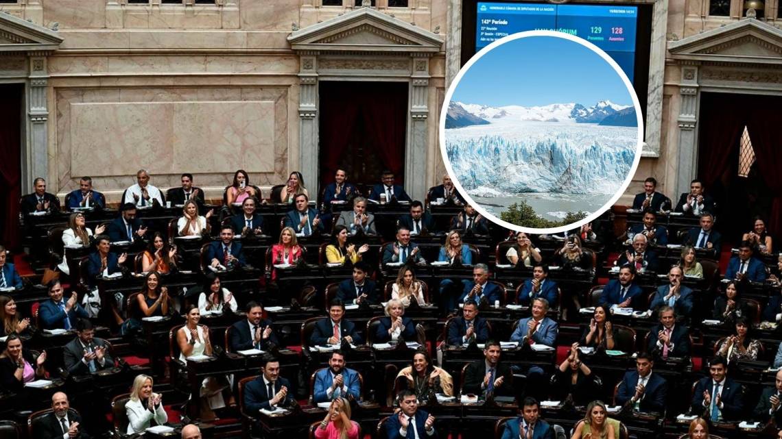 El Senado debate la reforma de la Ley de Glaciares en medio de fuertes controversias