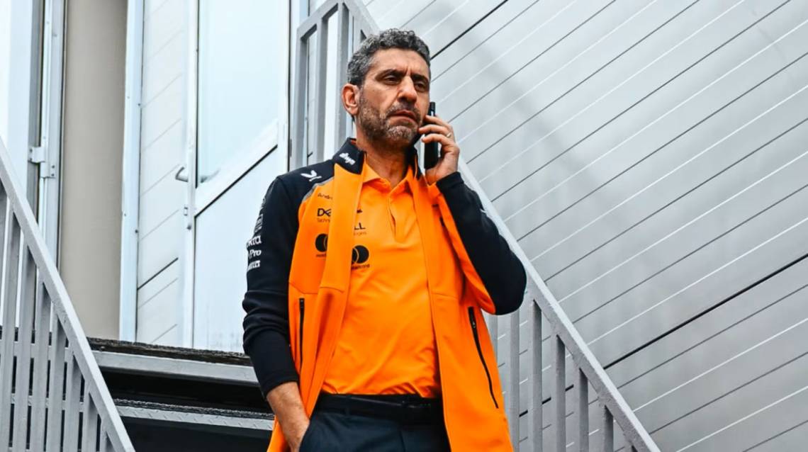 Andrea Stella, jefe de McLaren. (Foto: @McLarenF1 en X)