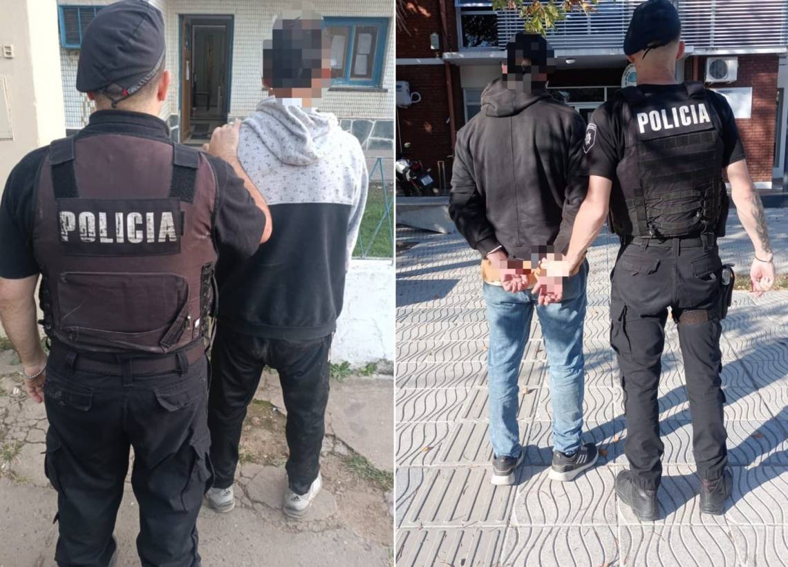 Detienen a dos personas que tenían pedidos de captura por la Justicia