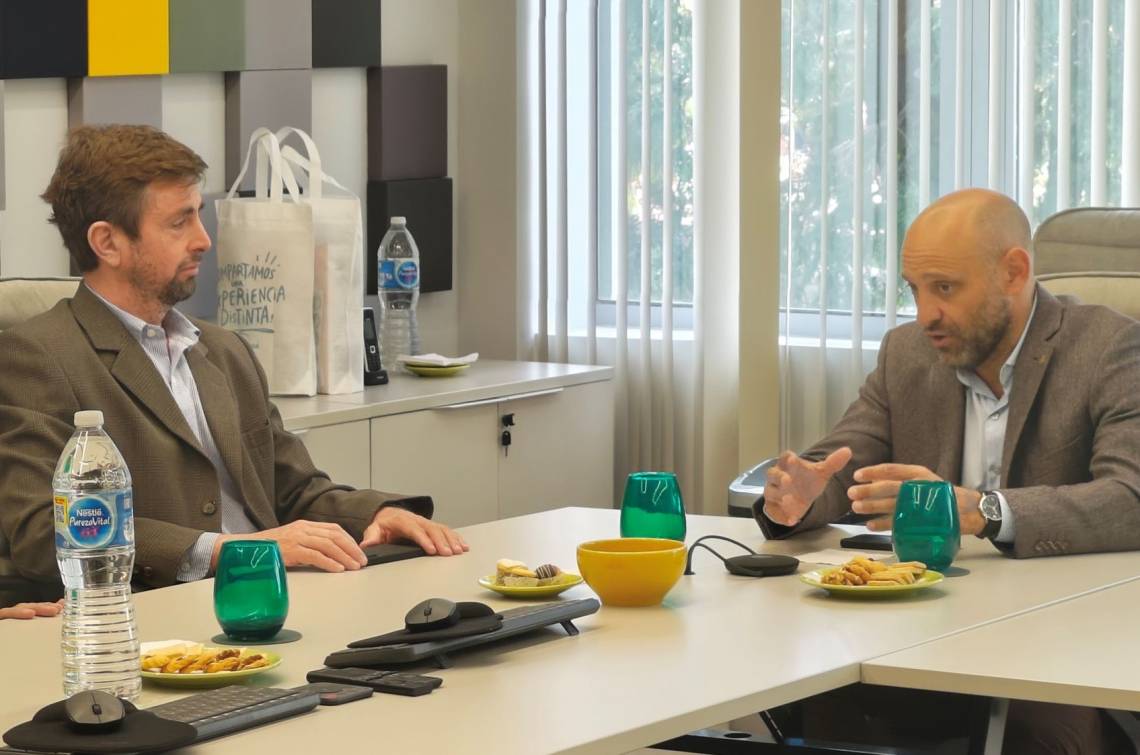 Líneas de crédito para PyMES: autoridades de Banco Bica recibieron al ministro Puccini