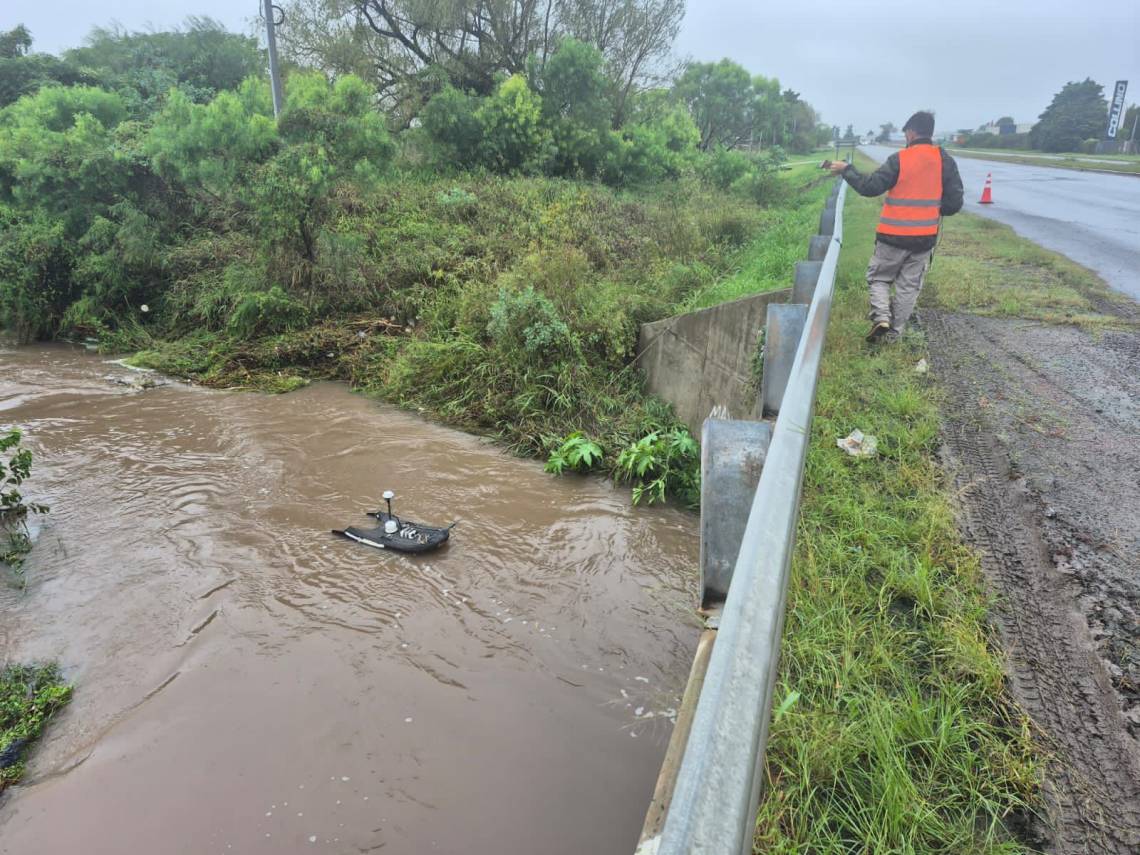 Afirman que la altura del río Salado comienza a normalizarse tras el pico de crecida por lluvias extremas
