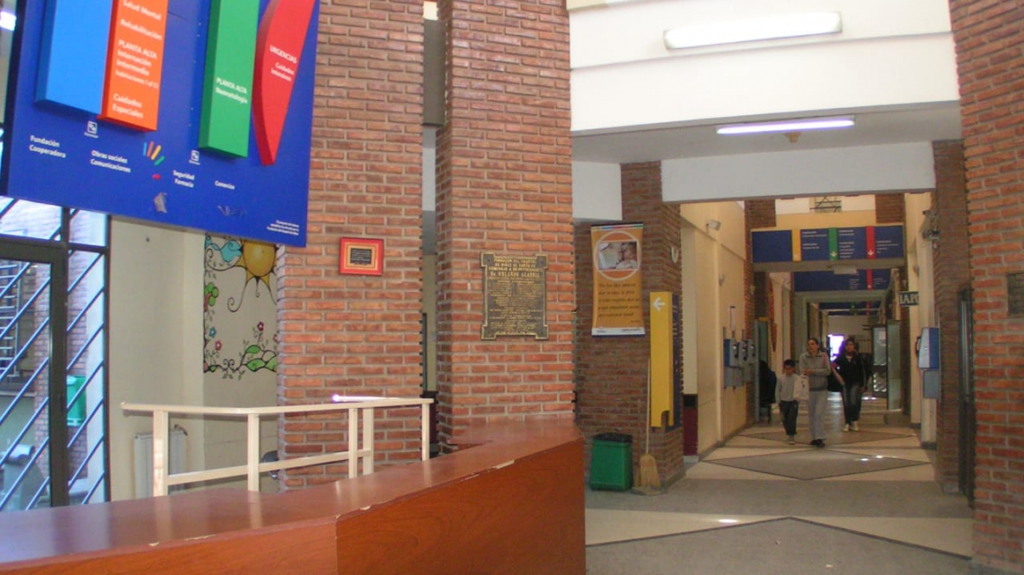El niño accidentado continúa internado en el Hospital de Niños.