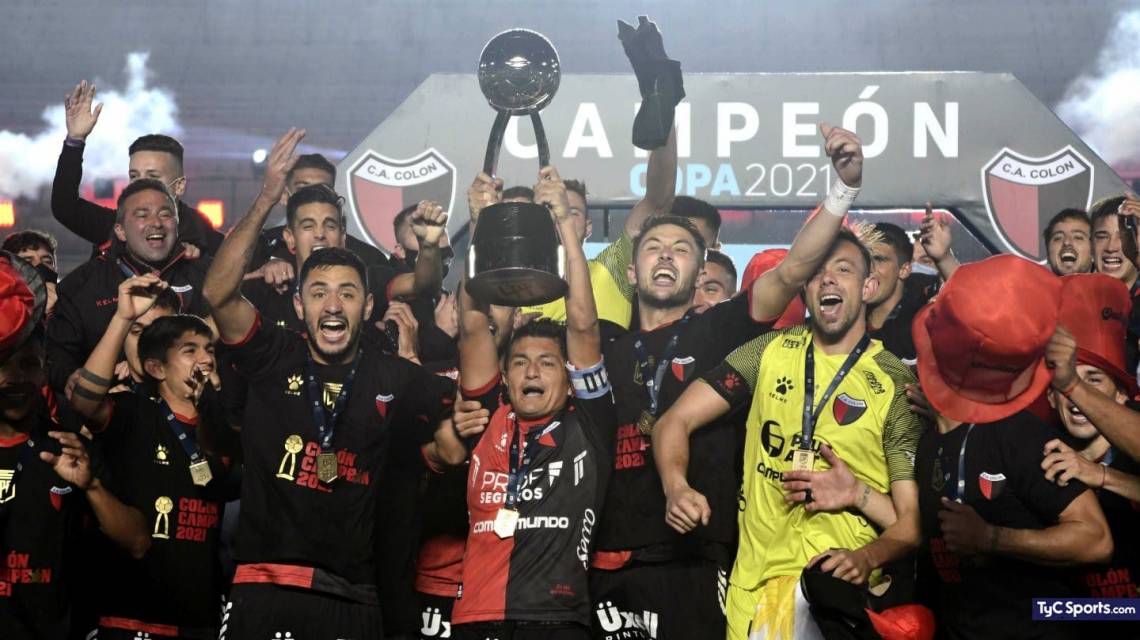 Cinci años atrás, Colón se consagraba campeón de la Copa de la Liga 2021.