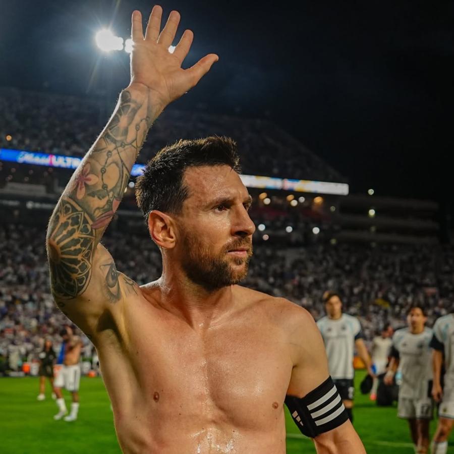 Tras su regreso, Messi aseguró que la Selección “sigue con las mismas ganas”.