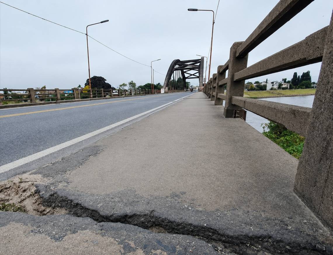 Qué fallas detectó Vialidad Nacional en el puente Carretero y qué le pidió a la provincia