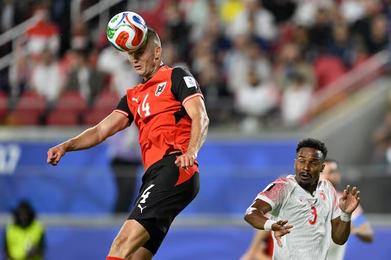 Austria comenzó el Mundial con una victoria ante Jordania.