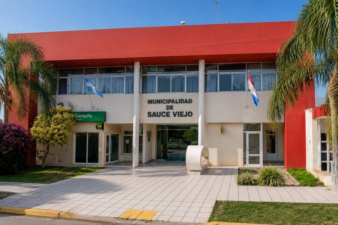 El Municipio de Sauce Viejo, en el centro de la polémica. (Crédito: STD)