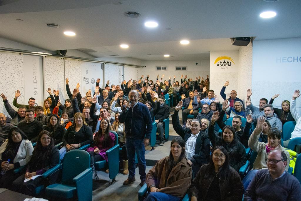 ASOEM destacó un acuerdo salarial del 32% anual en la Municipalidad de Santa Fe.