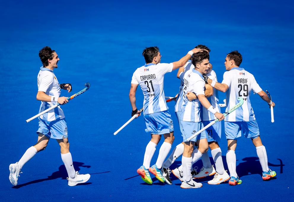 Los Leones clasificaron a las semifinales y enfrentarán a Alemania. (Foto: Infobae)