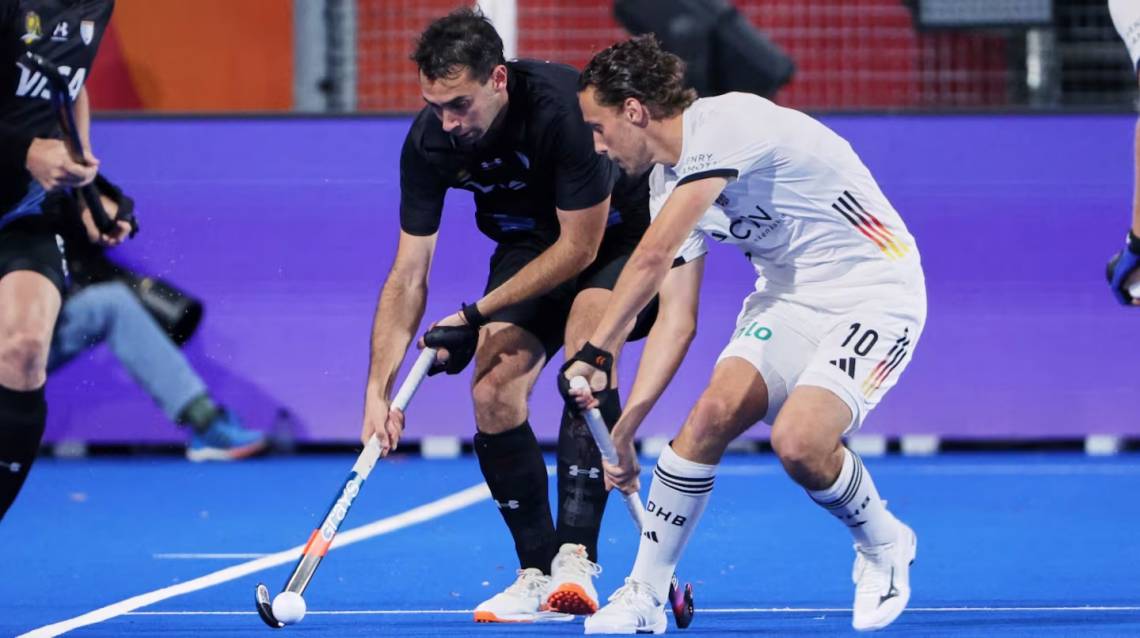 Argentina no pudo con Alemania en la semifinal del Mundial de Hockey masculino. (Foto: AP)