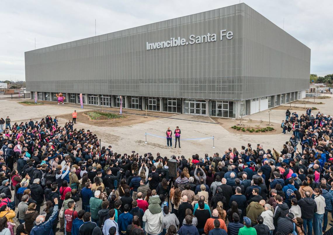 El nuevo estadio multipropósito será sede de la competencia de handball en los Juegos Suramericanos.
