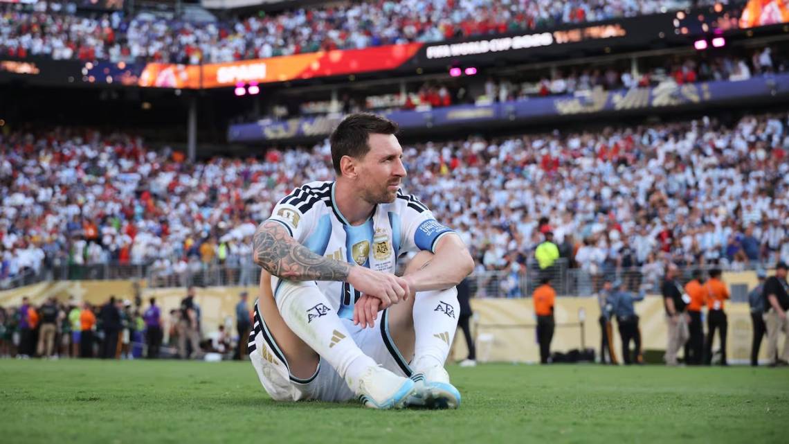 Lionel Messi le puso punto final a su historia con la Selección argentina.