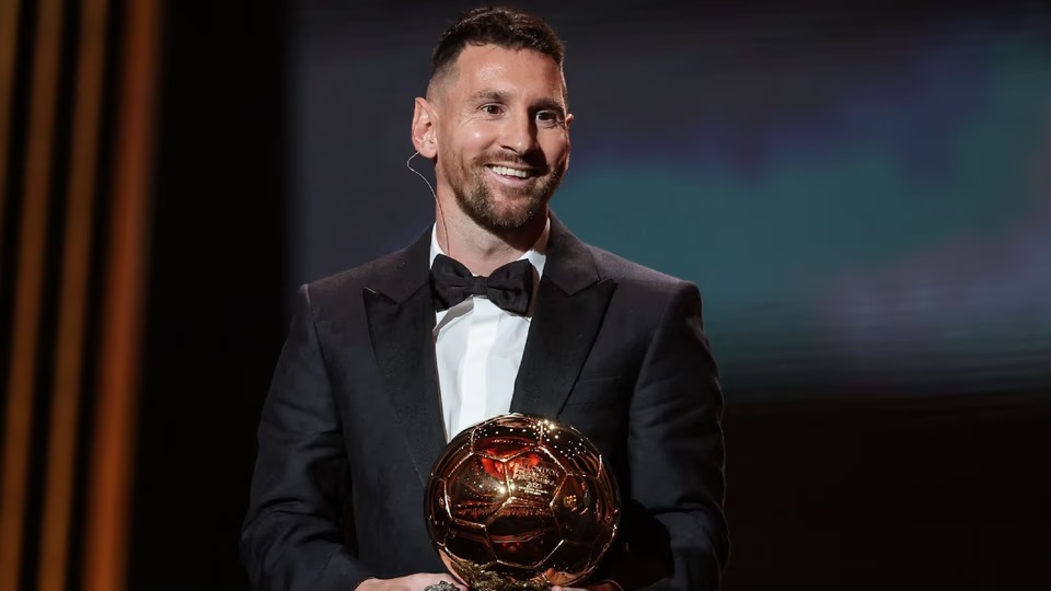 Messi ganó el Balón de Oro por última vez en 2023.