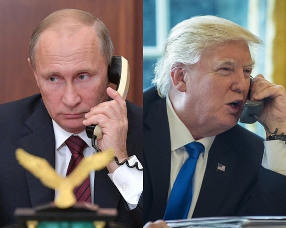 Trump y Putin hablaron durante una hora sobre la guerra en Ucrania.