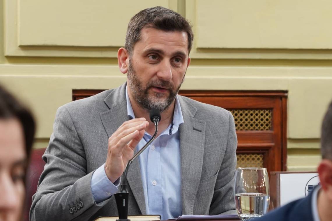 El diputado provincial Mariano Cuvertino.