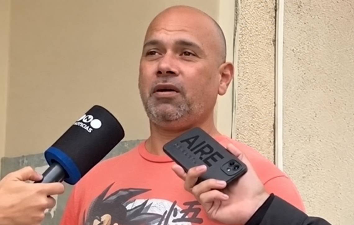 El vecino habló con medios de la ciudad de Santa Fe. (Captura de video)