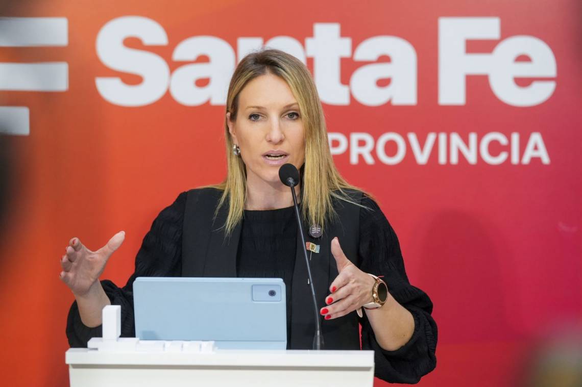 La vocera del Gobierno, Virginia Coudannes. (Crédito: GSF)