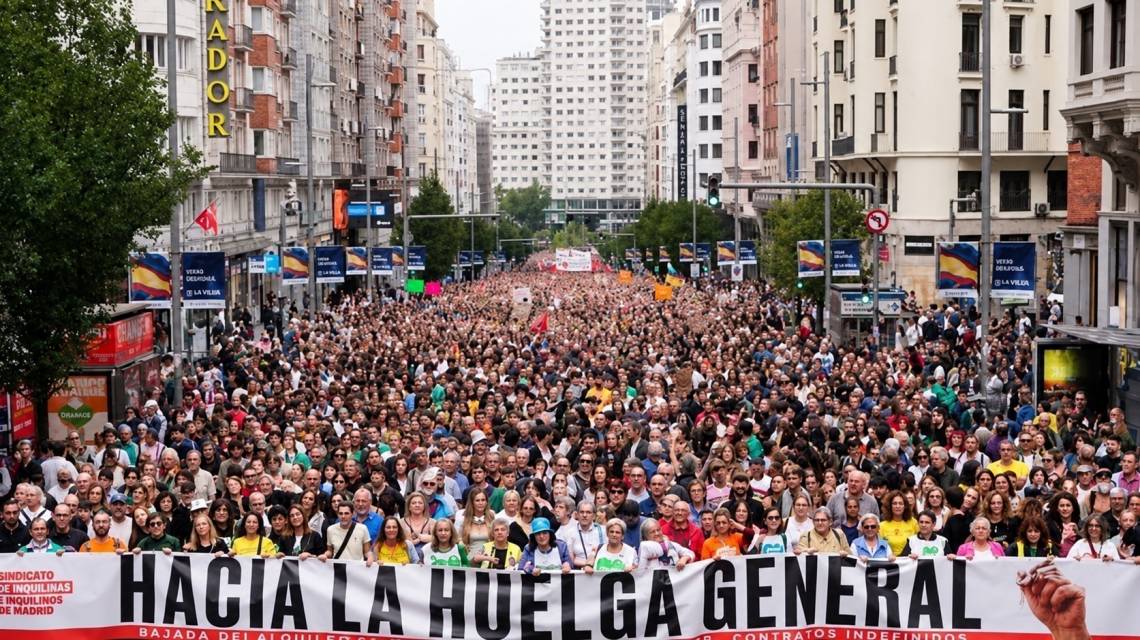 Los principales sindicatos españoles anunciaron una huelga general para el 11 de noviembre
