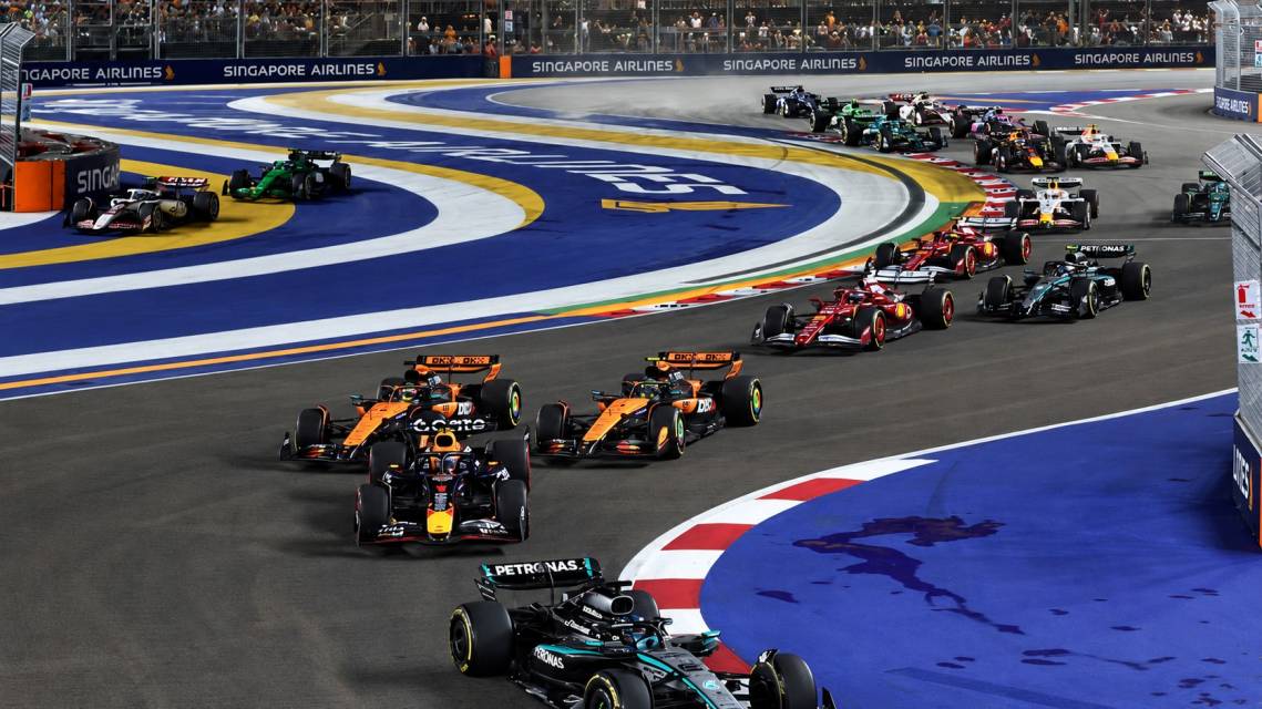 GP de Singapur: el cronograma de Colapinto en un fin de semana con Sprint