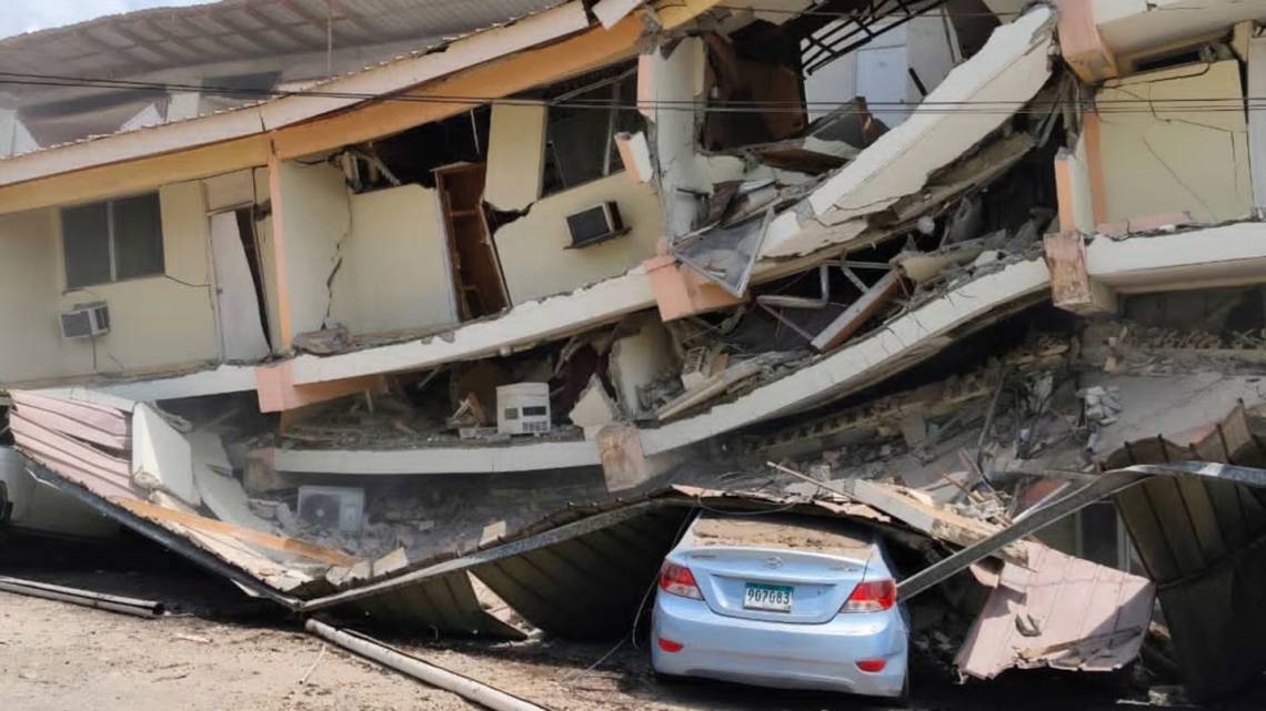 El terremoto provocó daños en distintas localidades de Panamá. (Crédito: TN)